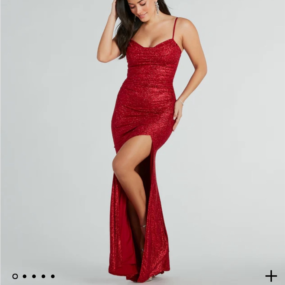 Red prom dress